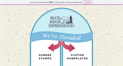 Desktop Screenshot of blueridgeimpressions.net